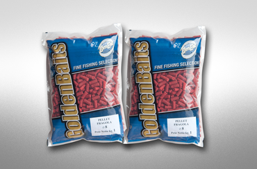 Pellets carpa 8mm. Fragola 1 kg.
